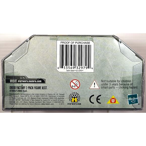 Star Wars Droid Factory DARTH VADER & K-3PX Walmart Exclusive #2 of 6, See Pics! - Picture 7 of 7